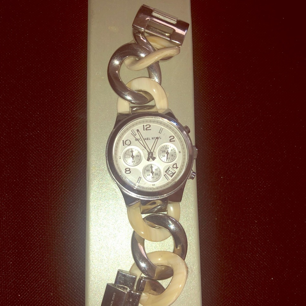 Michael Kors Bamboo bracelet watch